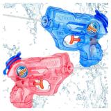 Water Gun for Kids 2 Pack Mini Water Guns