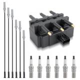 UF305 Ignition Coil XP5263 Spark Plug Wire Set