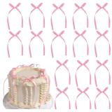 Bow Cupcake Toppers   Light Pink Bowknot
