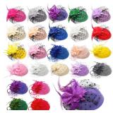 15Ct Vintage Fascinators Hats with Clips