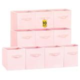 Criusia 11' Storage Cubes - 10 Pack Pink