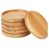 Frienda Bamboo Plant Saucer 2.52' (6)
