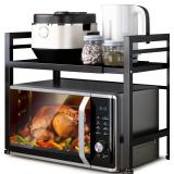 DOLALIKE Microwave Rack with Hooks