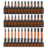 HORUSDY Torx Bit Set 36pc Security Tamper Bits