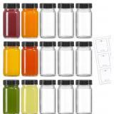 11 Pack 2 oz Glass Shot Bottles Set