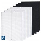 8 Pack Filter A Size 21 for Winix PWC series