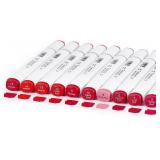 10Pcs Alcohol Markers T6 Dual Tip (Red)