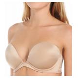 34DD VICTORIA SECRET Strapless Bra Nude