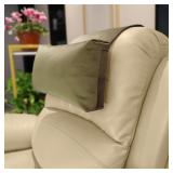 Non-Slip Head Pillow for Recliners (Camel)