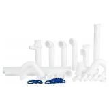Kitchen Sink Drain Kit 1-1/2' P Trap
