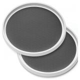 2 Pack 12-Inch Non-Skid Lazy Susan Organizers