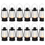 12Pcs Mini Lanterns Cowboy LED Lanterns 6'