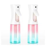 Hair Spray Bottle 6.8oz/200ml Mist 2 Pack