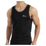 (L) EZRUN Mens Quick Dry Tank UPF 50+