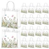 Kacctyen Gift Bags with Handle (Wildflowers)