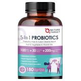 NATURE TARGET Probiotics 100B CFUs for Gut