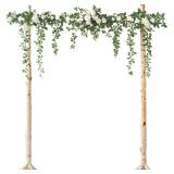 $124 Ling's Moment 6.5FT Wedding Arch Flowers
