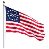 USA 250 Year Flag 3x5 - 1776-2026 Banner
