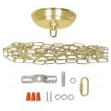 10ft Gold Chain with 5' Canopy Kit L0019