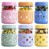 Overnight Oats Containers 16oz Jars with Lids