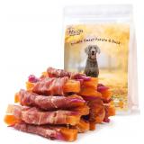 Pawmate Duck Wraps Dog Treats, Low Fat Jerky
