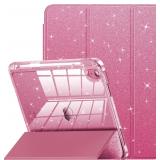INFILAND iPad A16 11' Case, Glitter Pink Back