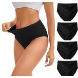 5XL Women s Modal High-Waist Briefs 4-Pack