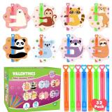 SURCVIO Valentines Kids Gift: 32 Bubble Wands
