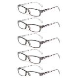 Kerecsen Reading Glasses 5 Pairs 4.0 Grey