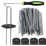Bakulyor 6' Garden Stakes Staples 11GA U Pins
