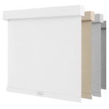 NUTRO CHILL Blackout Blinds, 23x72 White