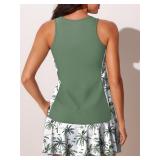 18W Summer Mae Blouson Tankini Swimsuit