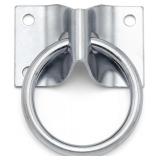 3 Pack Cross Tie Ring For Horses  Zinc Plate