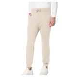 MEDIUM Hanes Men's Joggers: EcoSmart Fleece