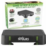 Small Step Stools for Adults - Black