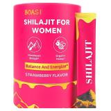 Strawberry Shilajit Honey Sticks for Women