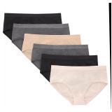 (L)Hanes Tween Girls Seamless Panties 6-Pack