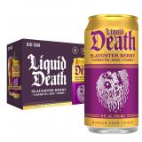 6 Pack - Liquid Death Slaughter Berry Iced Tea 12o