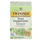Twinings Pure Peppermint Tea, 20 Bags