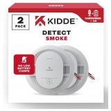 Kidde Hardwired Smoke Detectors, 2 Pack