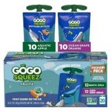 GoGo SqueeZ Applesauce & Fruit Puree Pack 64oz