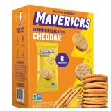 Mavericks Cheddar Sandwich Crackers, 6 x1.27oz