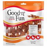 Good 'n' Fun Kabobs Dog Treats: Beef Hide