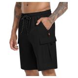 Men's Cargo Shorts Quick Dry with 5 Pockets
