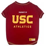 Pets First USC Trojans Dog T-Shirt, Small