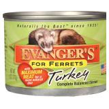 10Ct Evanger's Turkey Dinner   Ferrets & Pets