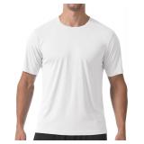Large Men's UPF 50+ Rash Guard T-Shirt