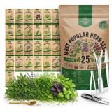 Herb Seeds Variety Pack - Non-GMO Heirloom