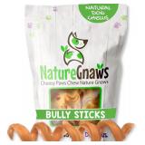 Nature Gnaws Bully Sticks 7-8' Chews (12)