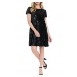 Size 8 Sequin T-Shirt Dress London times